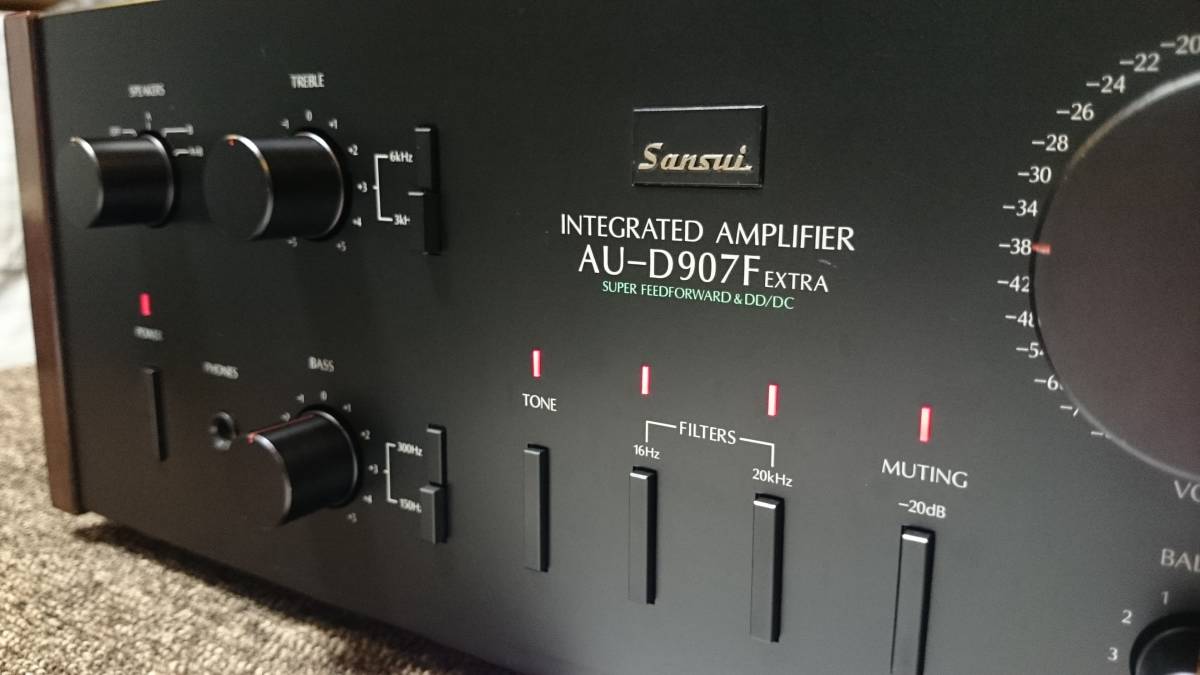 Sansui サンスイ AU-D907F EXTRA (A) 『整備動作品 保証あり
