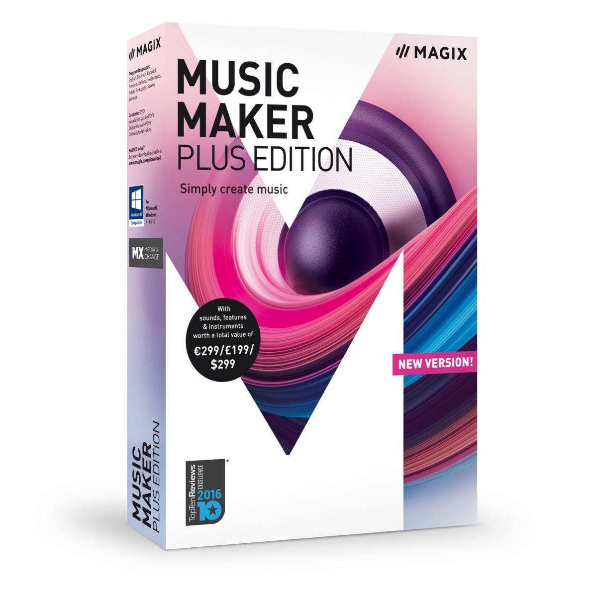  free shipping * prompt decision MAGIX Music Maker 2018 Plus Edition