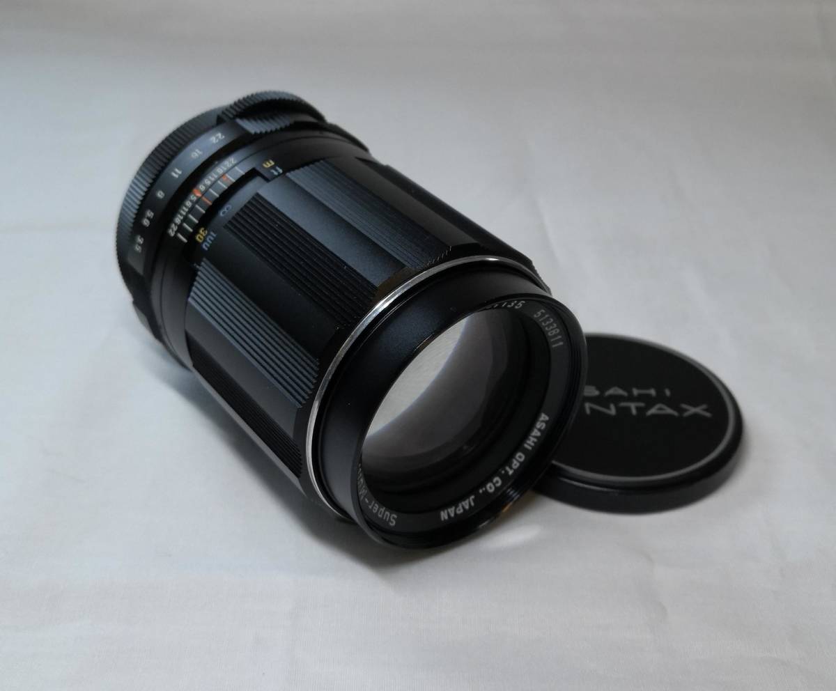 送料無料　PENTAX M42 S-M-C TAKUMAR ( 135mm F3.5 ) ペンタックス 動作品　動作確認済み no013_画像1