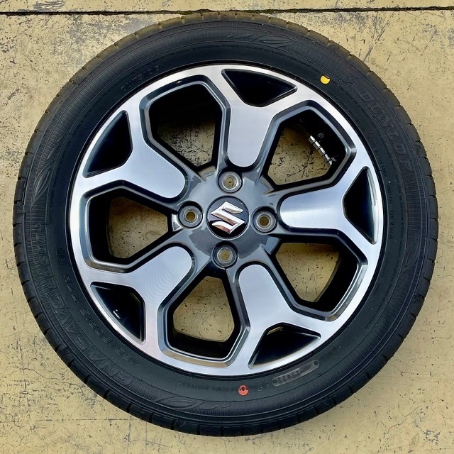 新車外し 新型ハスラー MR52S MR92S 純正 タイヤ アルミホイール 四本
