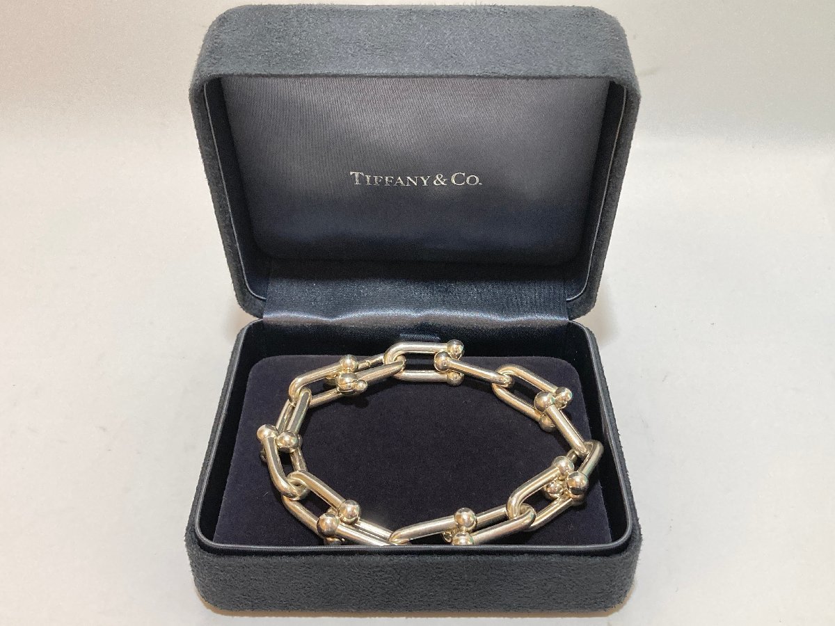 TIFFANYCo. ティファニー ハードウェア ラージ リンク ブレスレット