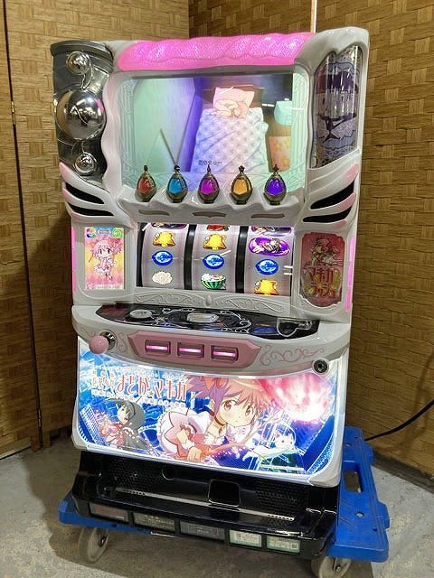 安全 TME73267小 美品 劇場版 魔法少女まどか マギカ スロット台