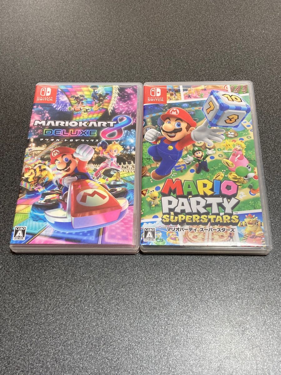 2022モデル マリオカート8デラックス マリオパーティスーパースターズ 2本セット Switch マリオパーティ マリオカート セット