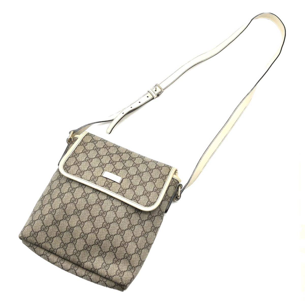 GUCCI グッチ GGプラス ショルダーバッグ PVC 223666 斜め掛け クロス