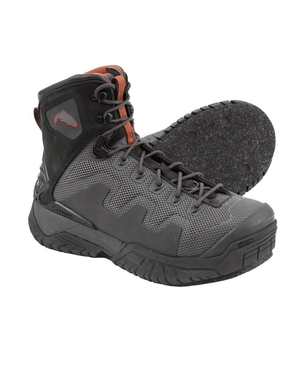 Simms G4 Pro Boots Felt シムス ジーフォー プロ フェルトソール ブーツ US9 Carbonの画像1