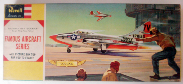 ○REVELL レベル/グラマン F9F-8 クーガー (1/52) フェイマス エア