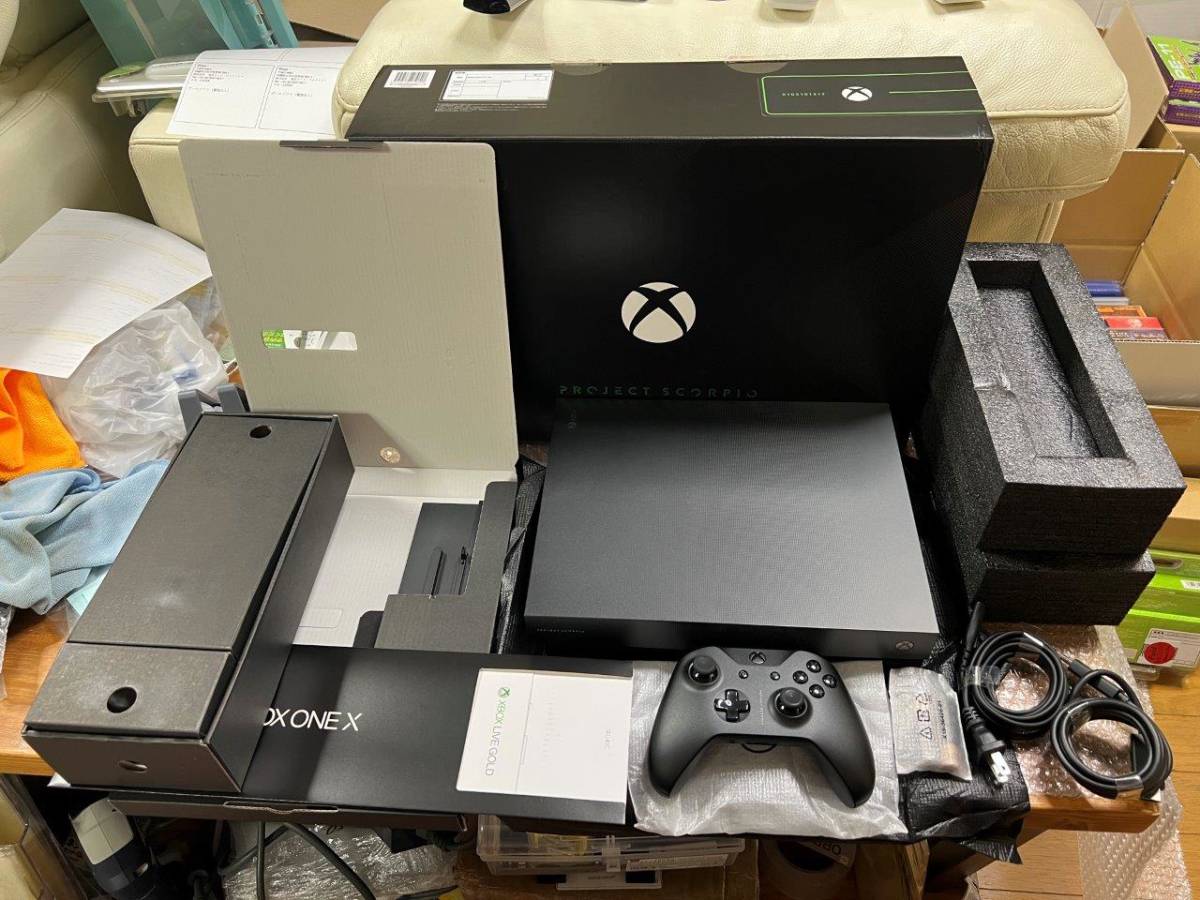 XBOX ONE X 本体 スコーピオ限定版 / Scorpio Limited edition 中古