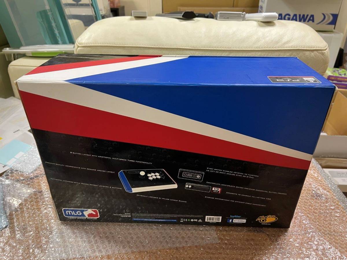 PS3 アーケードスティック メージャー・リーグ・ゲーミング / Major League Gaming 特別限定 マッドキャッツ 完品 中古 状態良好 同梱可