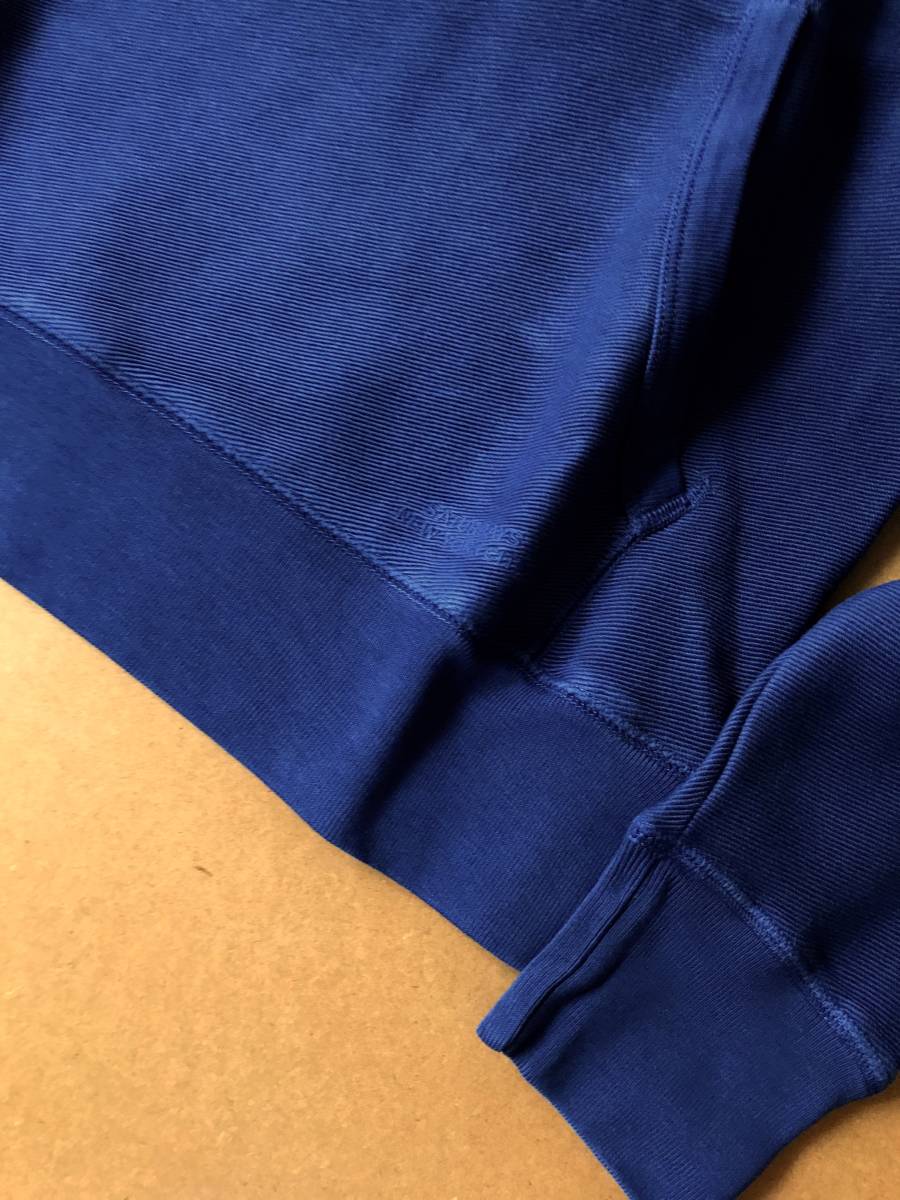 2.3万■雰囲気抜群 ■ Saturdays NYC / ndigo Dyed Ditch Pull Parka / S / サタデーズ サーフ インディゴ スウェット プル パーカー_画像3