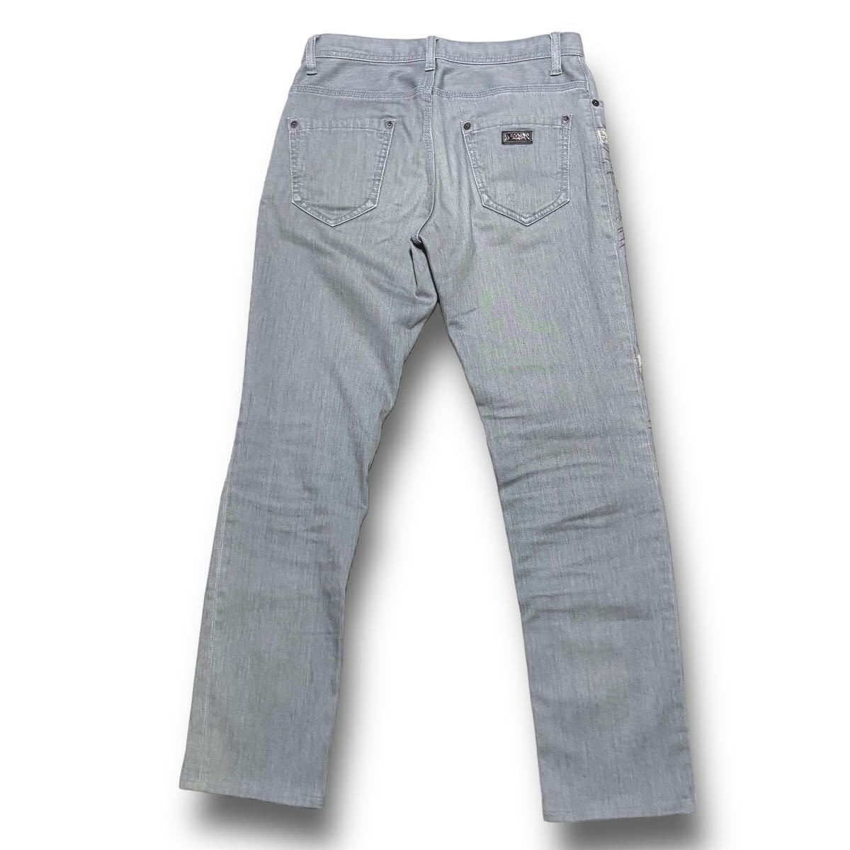 EPOCA UOMO エポカウォモ グレー ダメージ加工 ストレッチ EPOCA UOMO エポカウォモ グレー ダメージ加工 ストレッチ