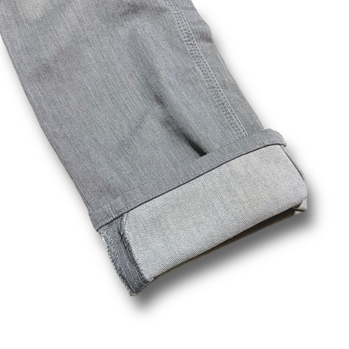 EPOCA UOMO エポカウォモ グレー ダメージ加工 ストレッチ EPOCA UOMO エポカウォモ グレー ダメージ加工 ストレッチ