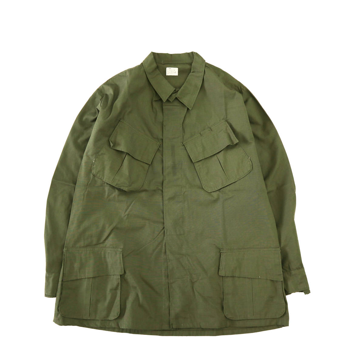 ビンテージ deadstock 60s us army jungle fatigue jacket x-large