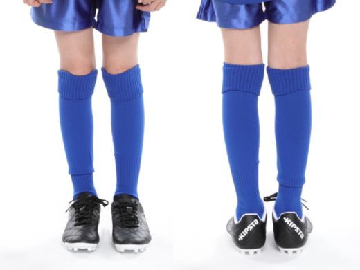 １円 新品 サッカー フットサル 靴下 ソックス バーガンディ 19～21cm 子供 大人 男性 女性 wundou ウンドウ 10_画像3