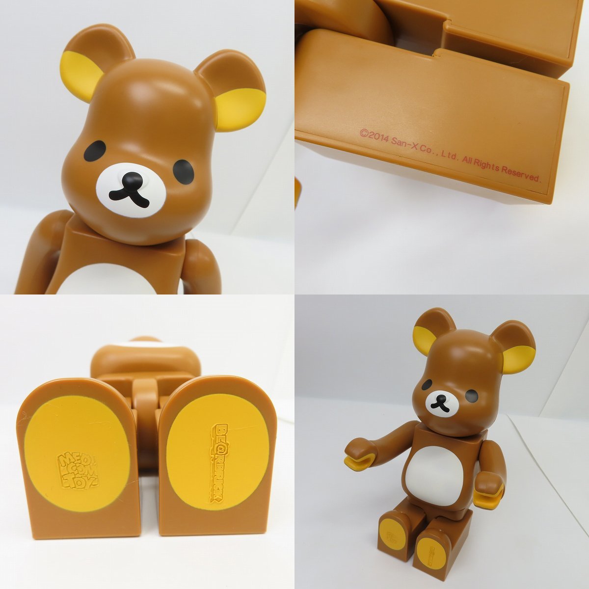 海外 正規品】」 ベアブリック リラックマ 着ぐるみ 400% be@rbrick