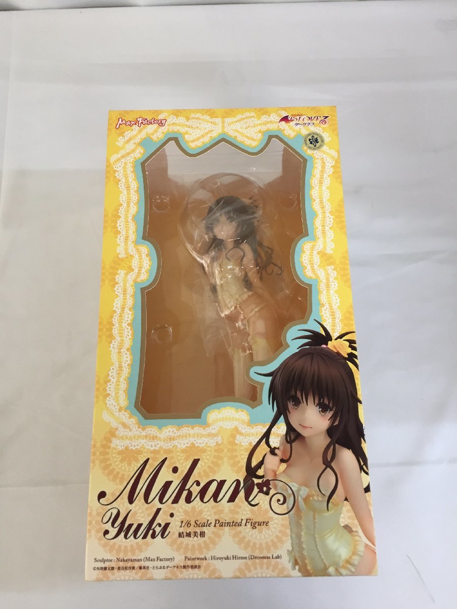 【美品】To LOVEる-とらぶる- ダークネス 結城美柑 1/6スケール ABS&PVC製 塗装済み完成品フィギュア