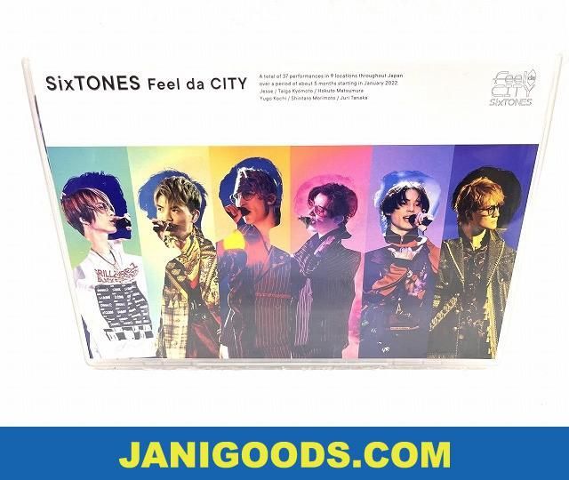 SixTONES DVD Feel da CITY 通常盤 【美品 同梱可】ジャニグッズ