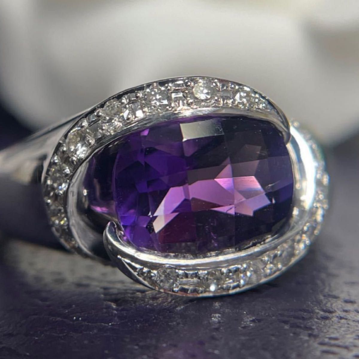 PT900アメジストリング1.76ct | noonanwaste.com