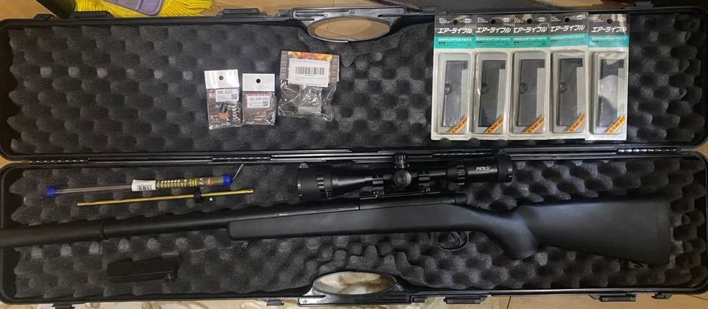 東京マルイ VSR-10 Gスペック カスタムパーツ組み込み済み ガンケース