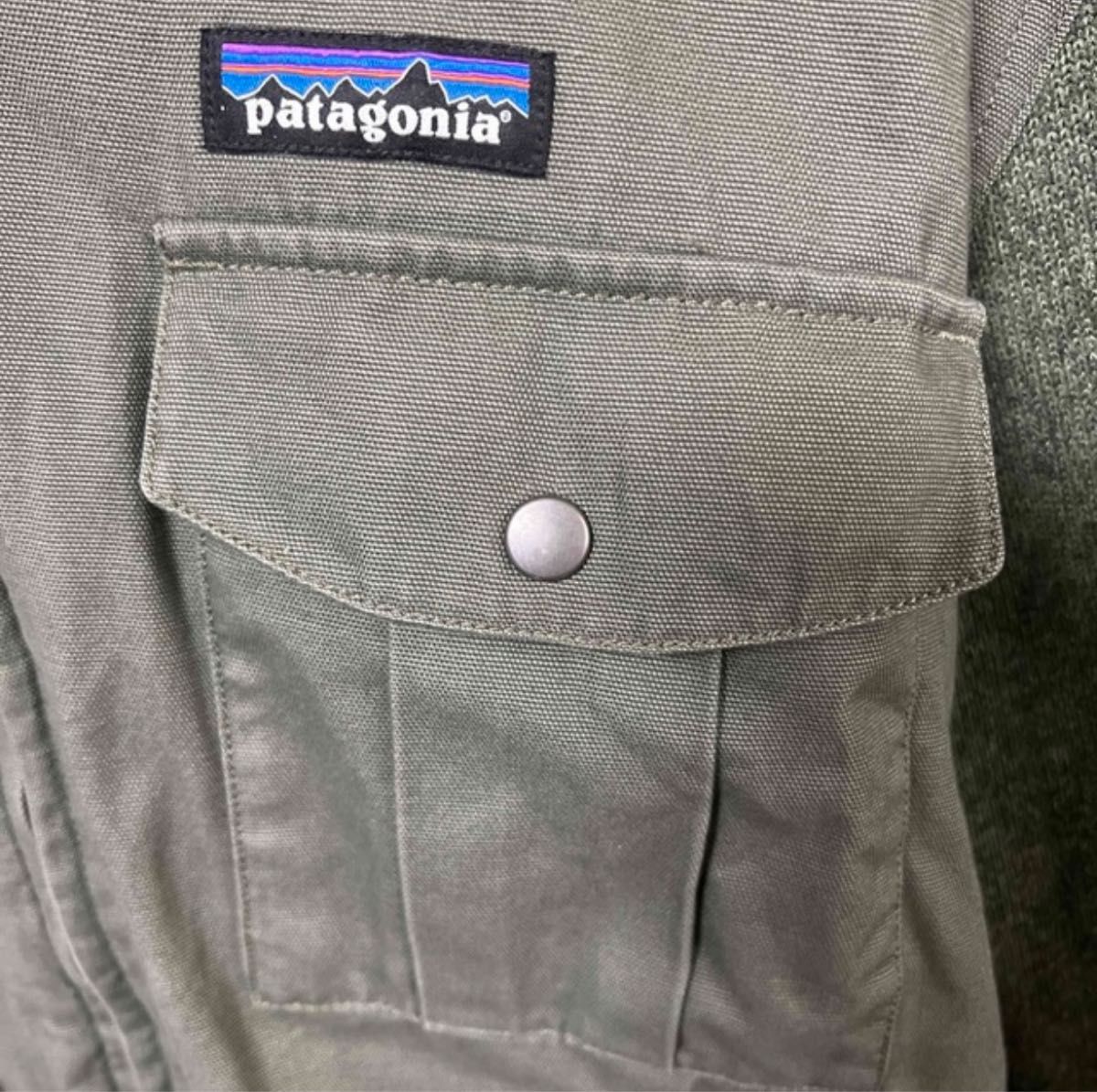 パタゴニア メンズ ベター セーター ハイブリッド フーディ　L  カーキ　焚き火　 patagonia フリースジャケット