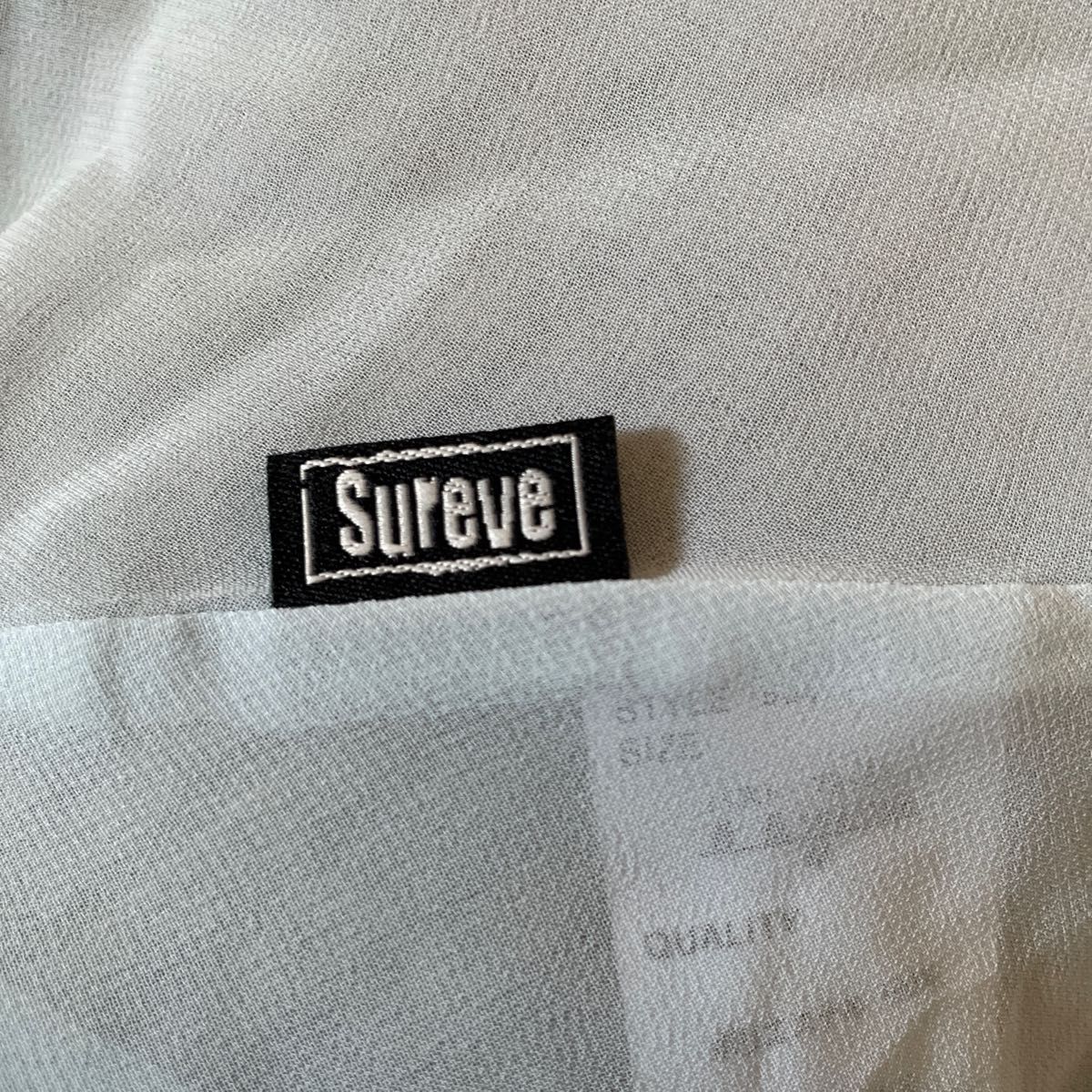 Sureve トップス　タンクトップ　Tシャツ　ブラウス　ノースリーブ　薄手シフォン　