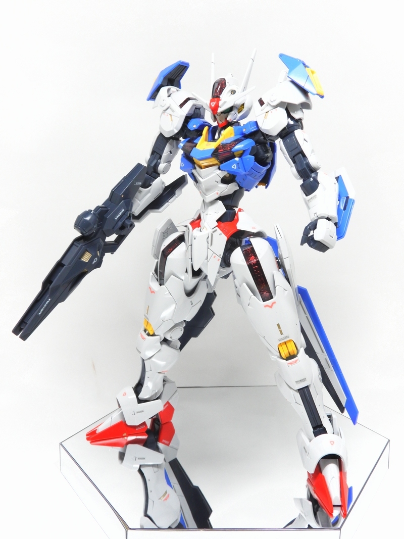 1/100 フルメカニクス ガンダムエアリアル / ガンプラ 完成品-