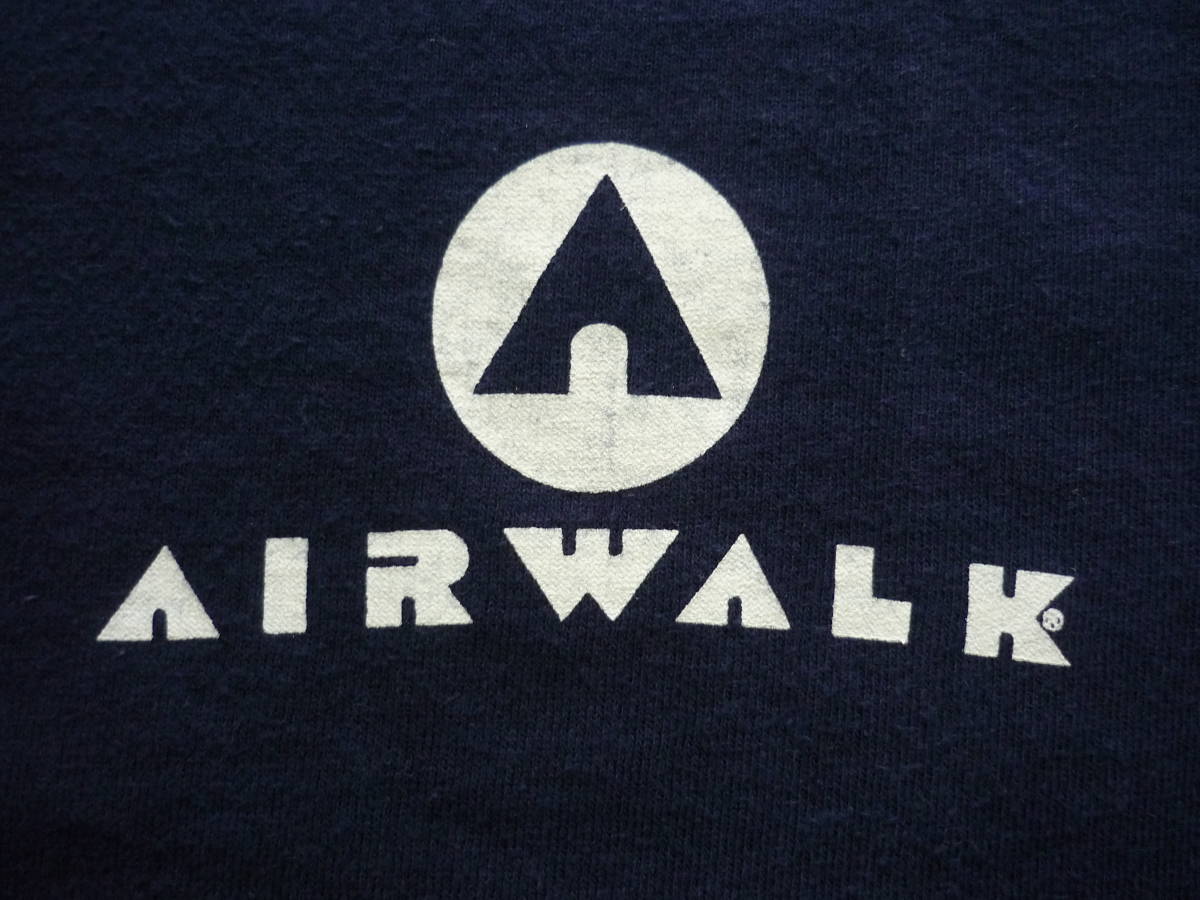 90s　USA製　ヴィンテージ　AIR WALK　エアウォーク　半袖　Tシャツ　オールドスケート　スケートボード_画像3