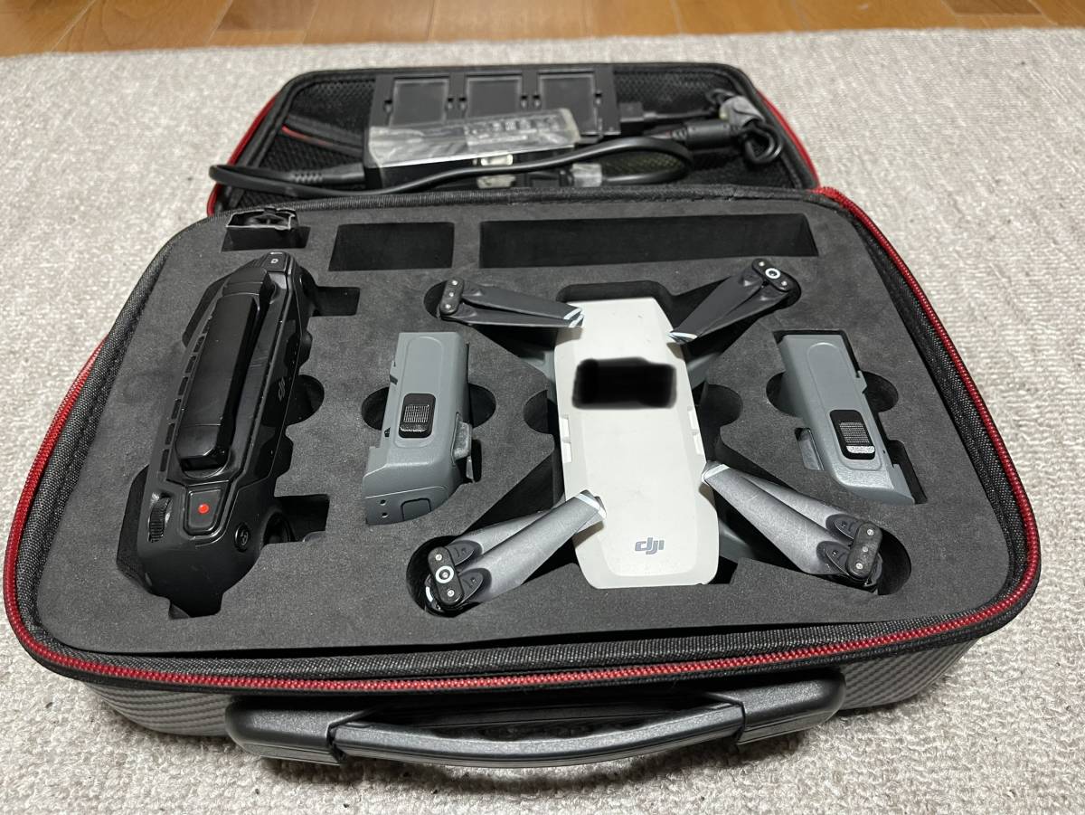 商舗 DJI Spark セット ケース付き 問題あり ドローン | prepsec.org