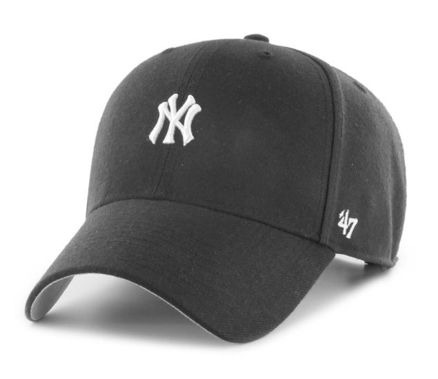 ファッション NY ヤンキース MLB ☆ '47 Brand 黒 キャップ A 野球帽