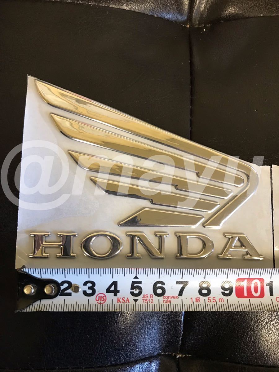 お洒落 ホンダ 立体エンブレム 大HONDA 3Dエンブレム カスタム