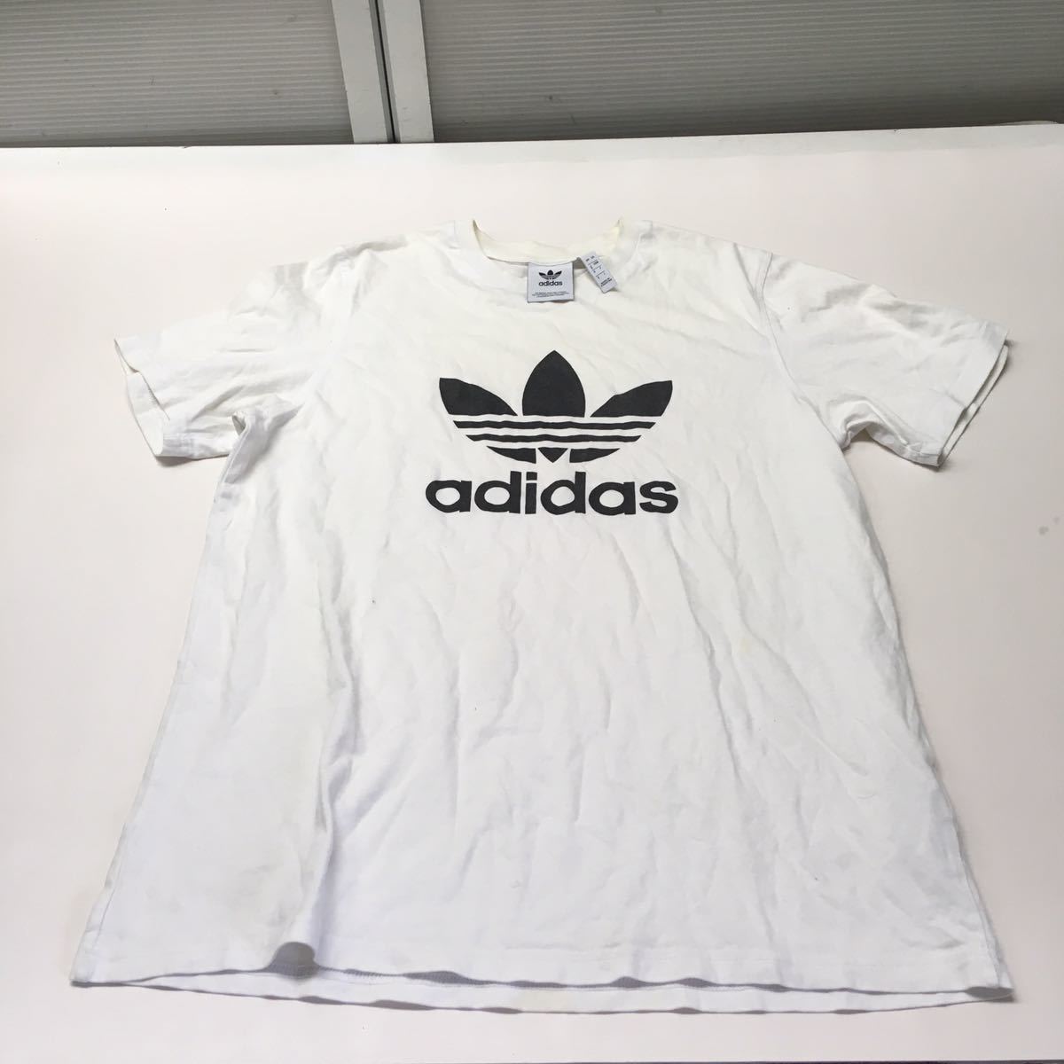 送料無料★adidas アディダス★半袖Tシャツ　トップス★Oサイズ#50420sNj131_画像1