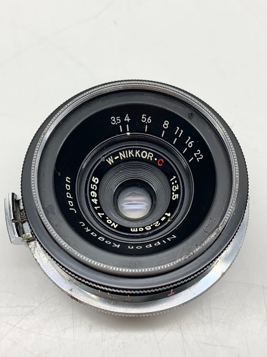 公式ショッピングサイト Nikon W-NIKKOR 3.5㎝ F3.5 希少 tunic.store