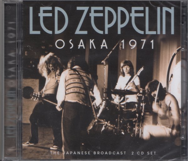 即決75【レッド・ツェッペリン / OSAKA 1971~JAPAN BROADCAST 2CD SET（日本公演ライヴ！）】新品/貴重盤_画像1