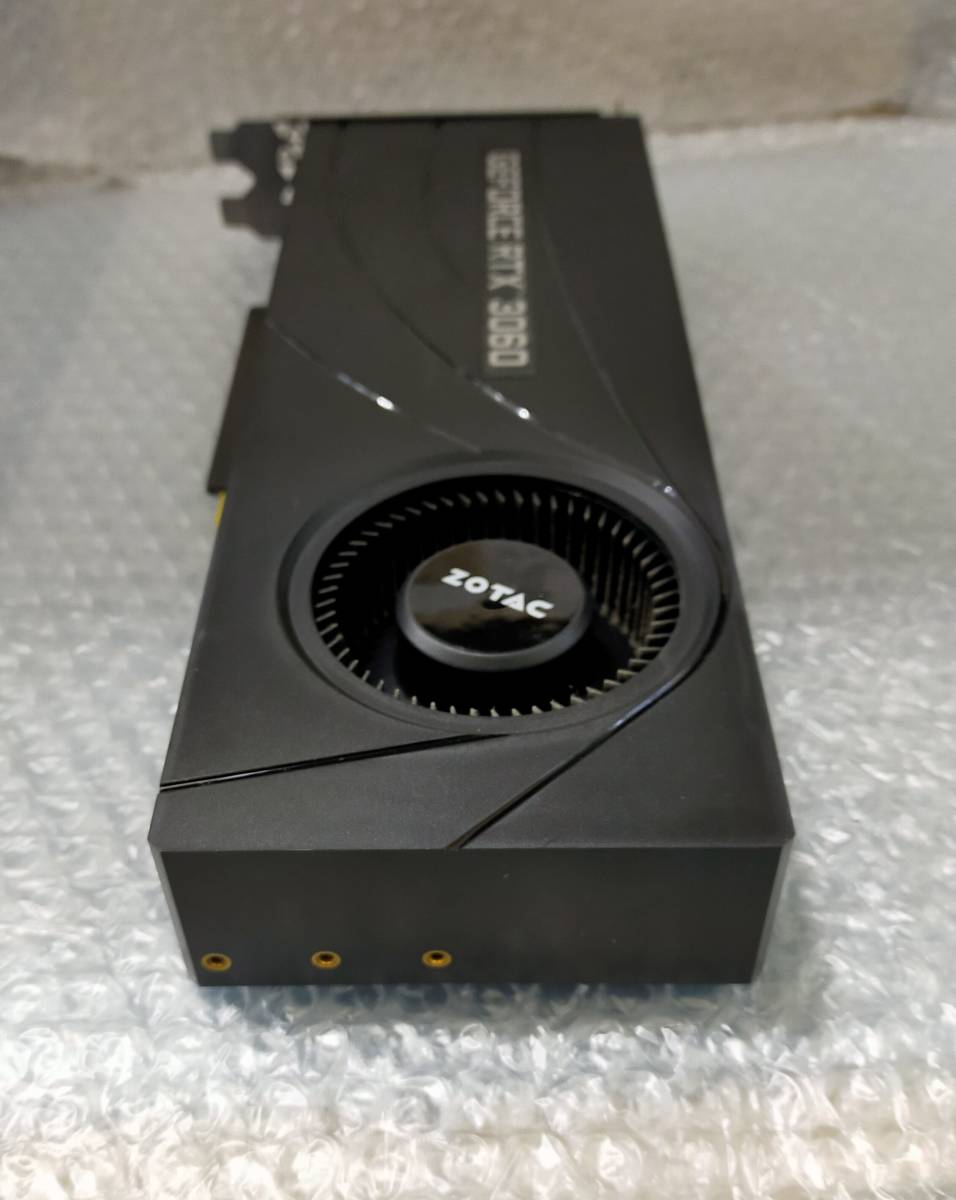 送料込み・ジャンク ZOTAC GeForce RTX3060 12GB GDDR6　（ZT-A30600A-10B ）出品番号704