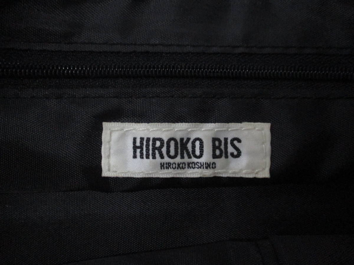 ＨＩＲＯＫＯ　ＢＩＳ　（ＨＩＲＯＫＯ　ＫＯＳＨＩＮＯ）　ショルダーバック　黒　検　ファッション小物　レディースバッグ　ヒロココシノ_画像5