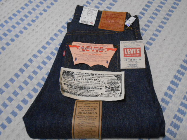  dead! American made! Levi's S501XX large war model W33 Bick E 555 baren sia month katsura tree . button paint new goods America made last 1 pcs 