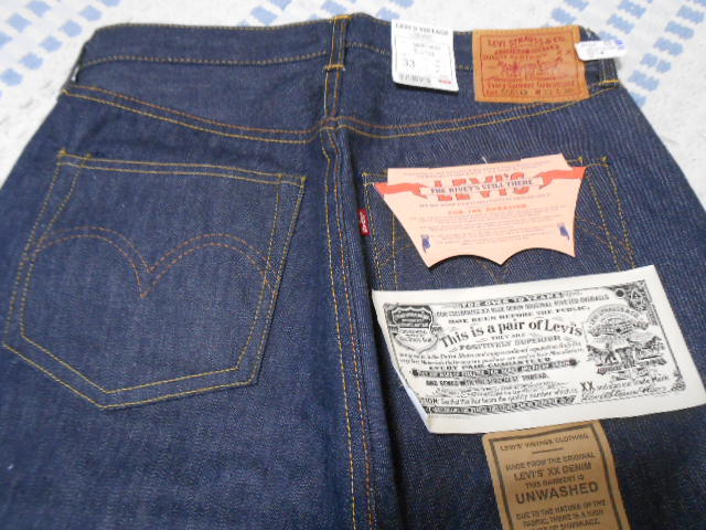  dead! American made! Levi's S501XX large war model W33 Bick E 555 baren sia month katsura tree . button paint new goods America made last 1 pcs 