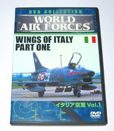 WORLD AIRFORCES Italy Air Force vol.1 DVD world Air Force 