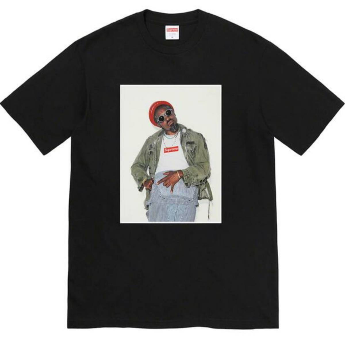 オンライン完売S Supreme Andre 3000 Tee！Outkast アウトキャスト アンドレ3000 シュプリーム スモール ボックスロゴ Small Box Logo