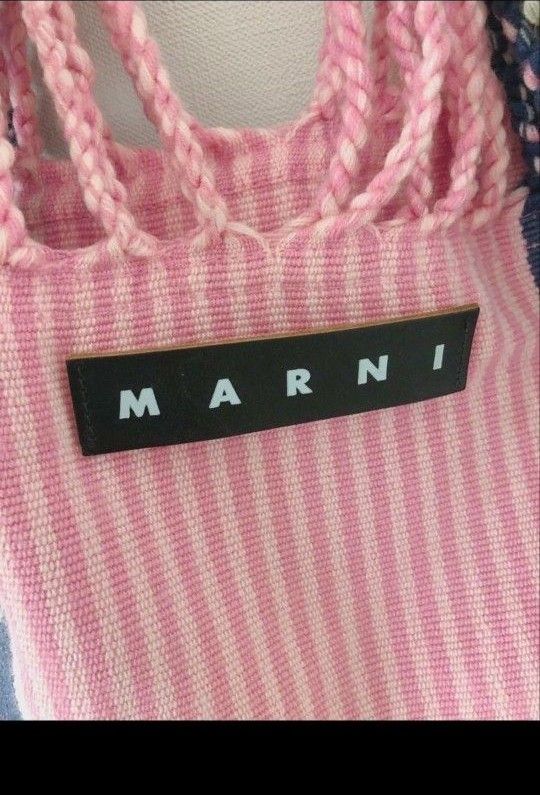 MARNI　マルニ定番　人気　ハンモック　トートバッグ ハンモックバッグ マルニ MARNI 手織り トートバッグ