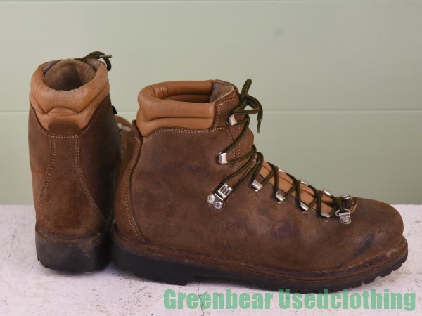 U129* Австрия производства [kastinger] Vintage треккинг ботинки хороший тест чай Brown мужской 8 26cm