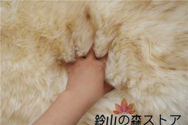 天然 ムートン ラグ リビング/ベッドルーム 6P/150*200 羊毛 天然 ムートン ラグ リビング/ベッドルーム 6P/150*200 羊毛