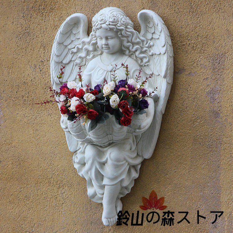 ファッションの 西洋彫刻 ウォールデコ 壁飾り 壁掛け エンジェル 天使