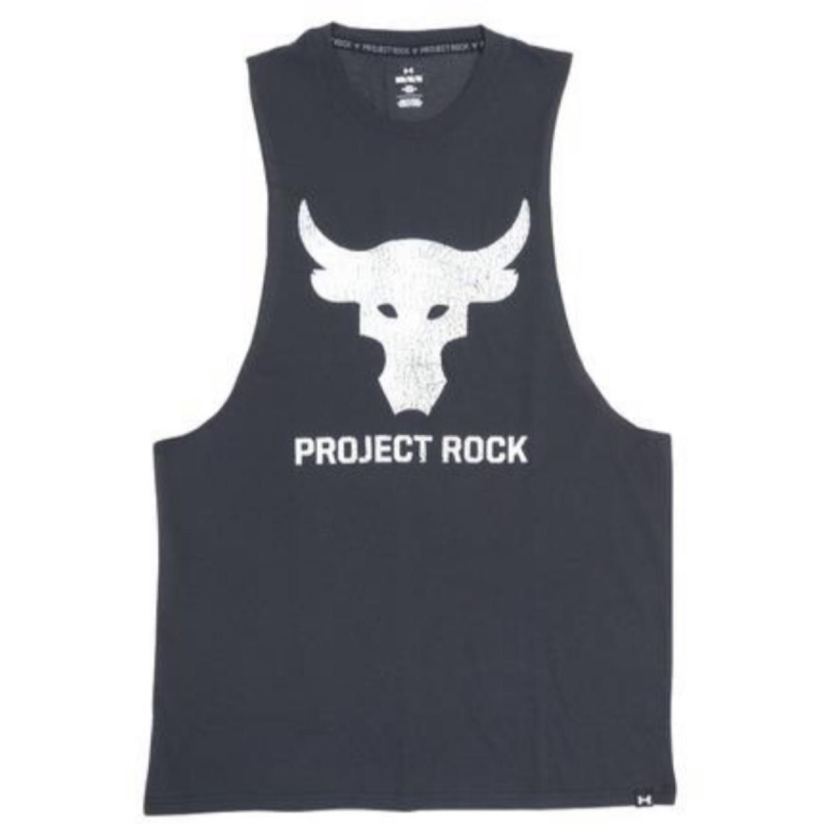 新品　アンダーアーマー　メンズ トレーニング Tシャツ UA プロジェクトロック タンク ノースリーブ タンクトップ　Lサイズ