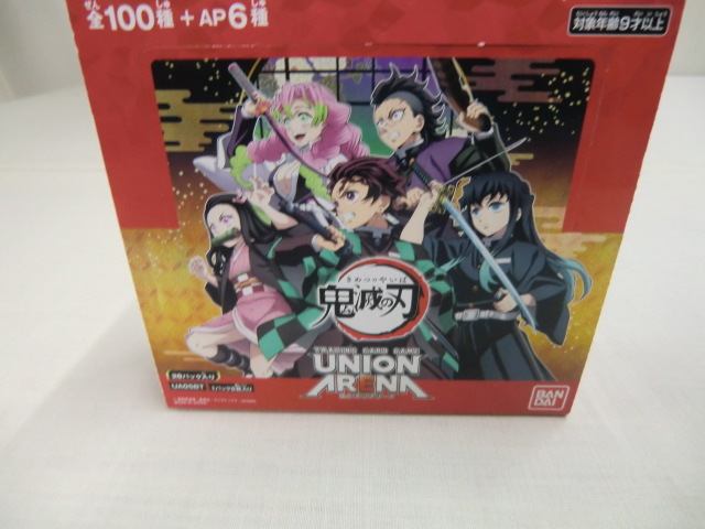 新作グッ UNION ARENA 鬼滅の刃 6BOX 新品未開封 villarce.com.br