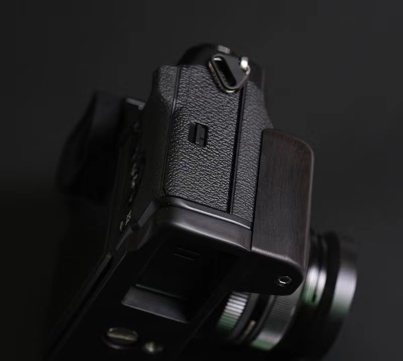 人気ブラドン 新品 FUJIFILM ハンドグリップ(黒檀/エボニー) XT5用
