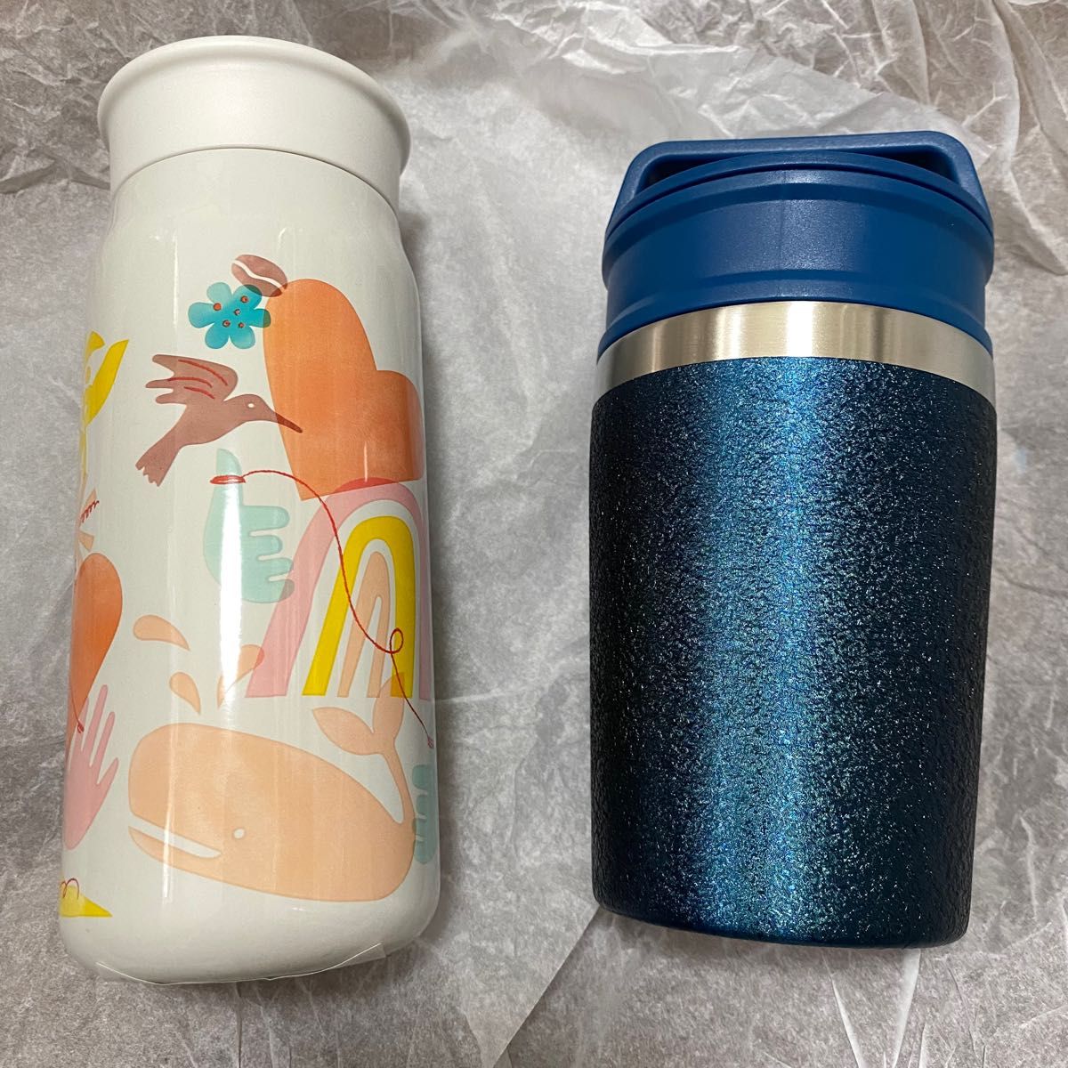 スターバックス スタバ ステンレスボトル スタンレー ネイビー スターバックス スタバ ステンレスボトル スタンレー ネイビー