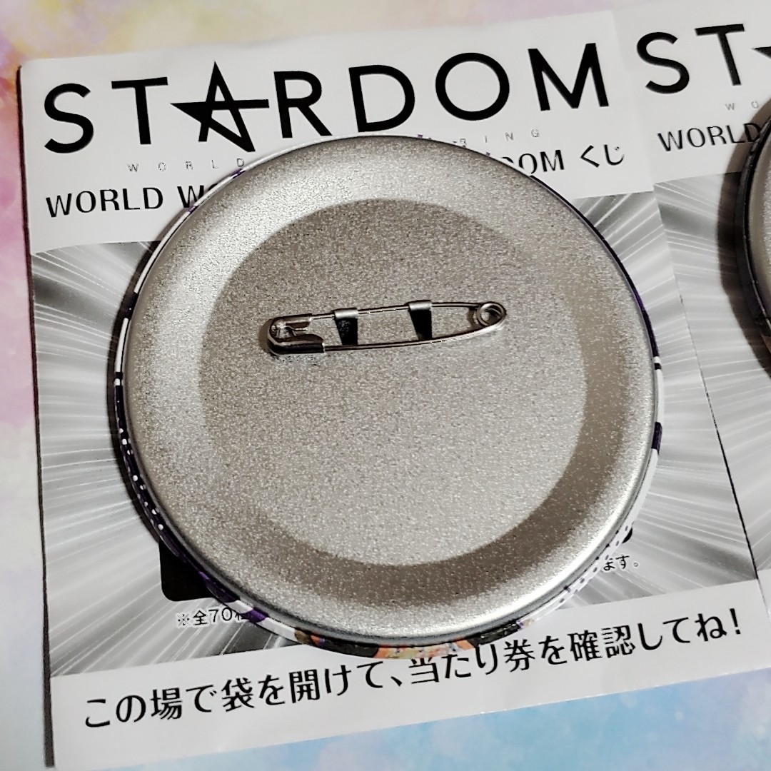 琉悪夏 るあか スターダム くじ 缶バッジ 缶バッチ 缶バッヂ 琉悪夏 るあか スターダム くじ 缶バッジ 缶バッチ 缶バッヂ