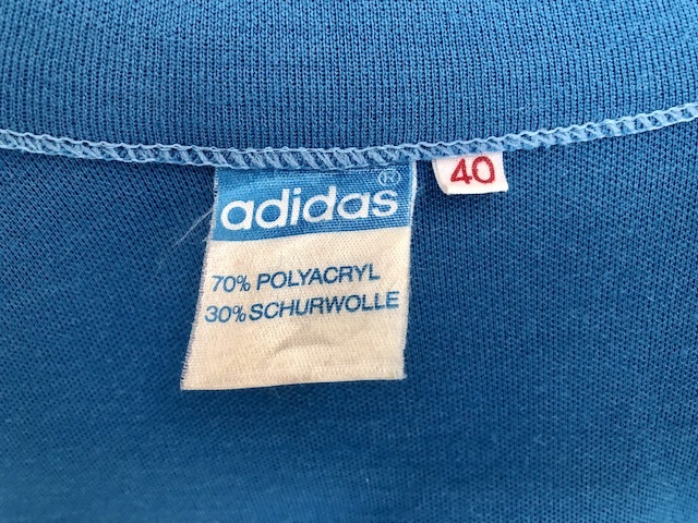 70 годы Adidas Vintage жакет Touring модель модель adidas джерси made in westgermany OPTI кнопка жакет запад Германия производства 