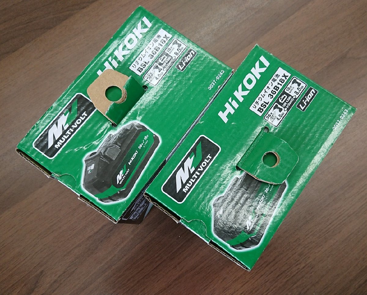 正規品質保証】 HiKOKI ハイコーキ 第2世代マルチボルト蓄電池 36V 4.0