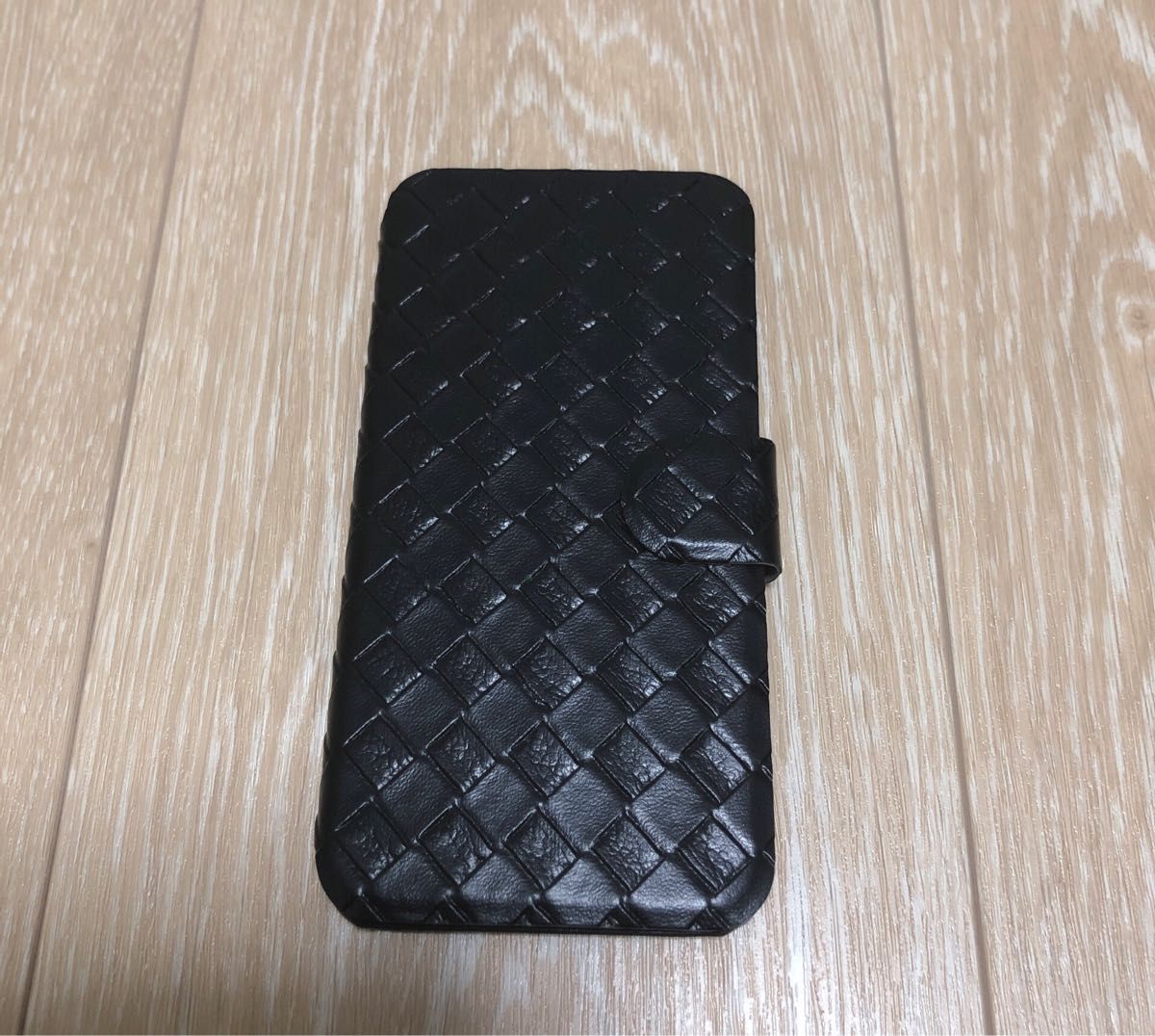 iPhone 7/8/SE 用　手帳型ケース　黒　ブラック 新品 未使用